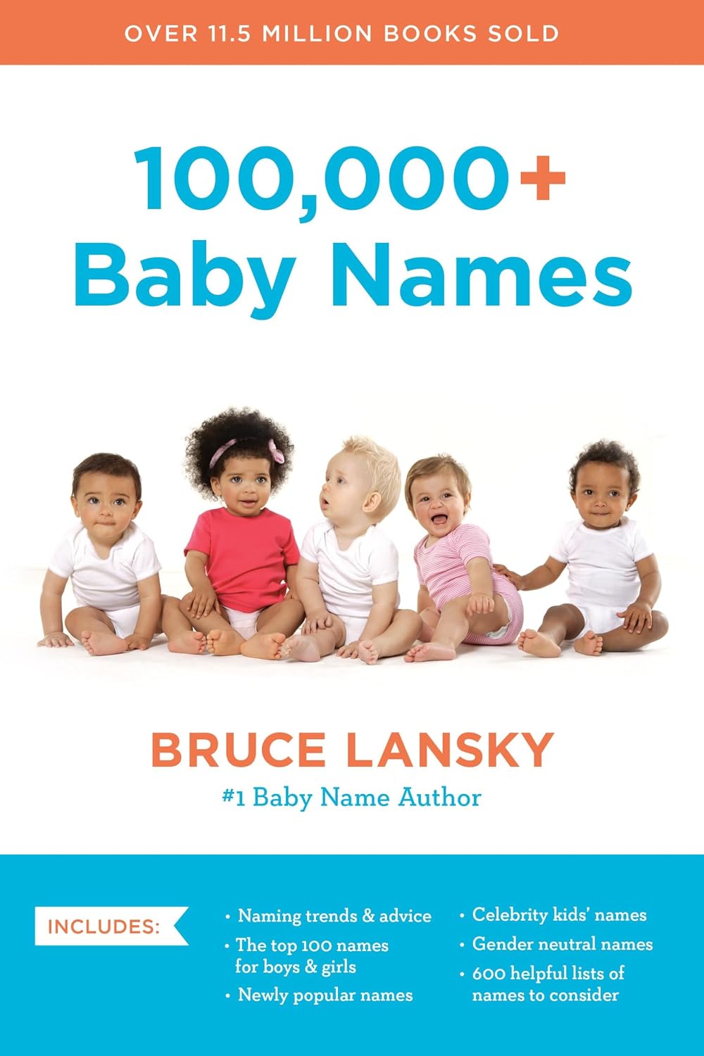 100,000+ Baby Names: The Most Helpful, Complete, and Up-to-Date Name Book for Canadian Families