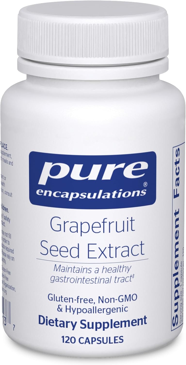 Pure Encapsulations Grapefruit Seed Extract – 60 Vegetarian Capsules
