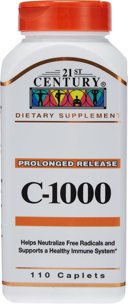 21st Century C-1000 Prolonged Release Vitamin C, 110 Tablets