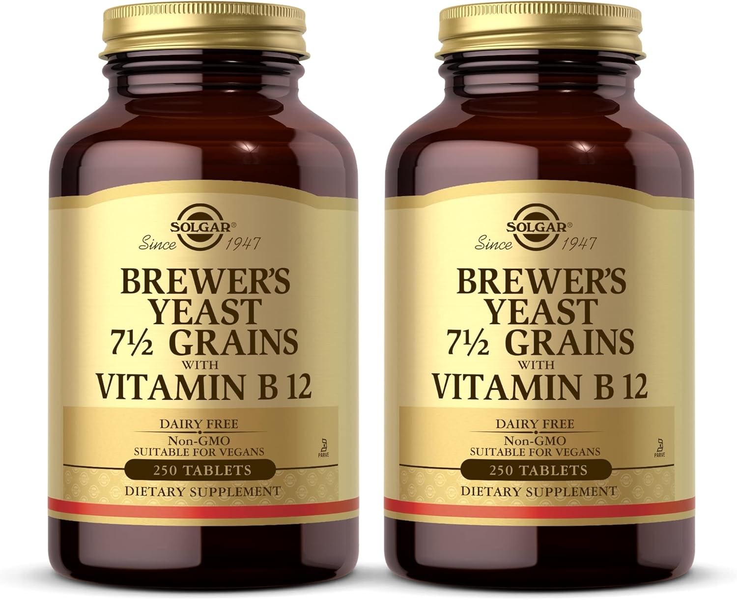 Solgar Brewer's Yeast 7½ Grains with Vitamin B12 - 250 Tablets