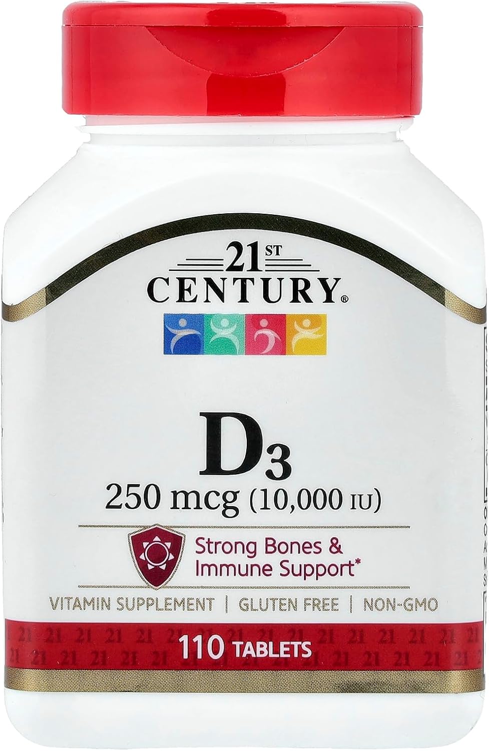21st Century Vitamin D 1000 IU Tablets, 300 Count - görsel 5