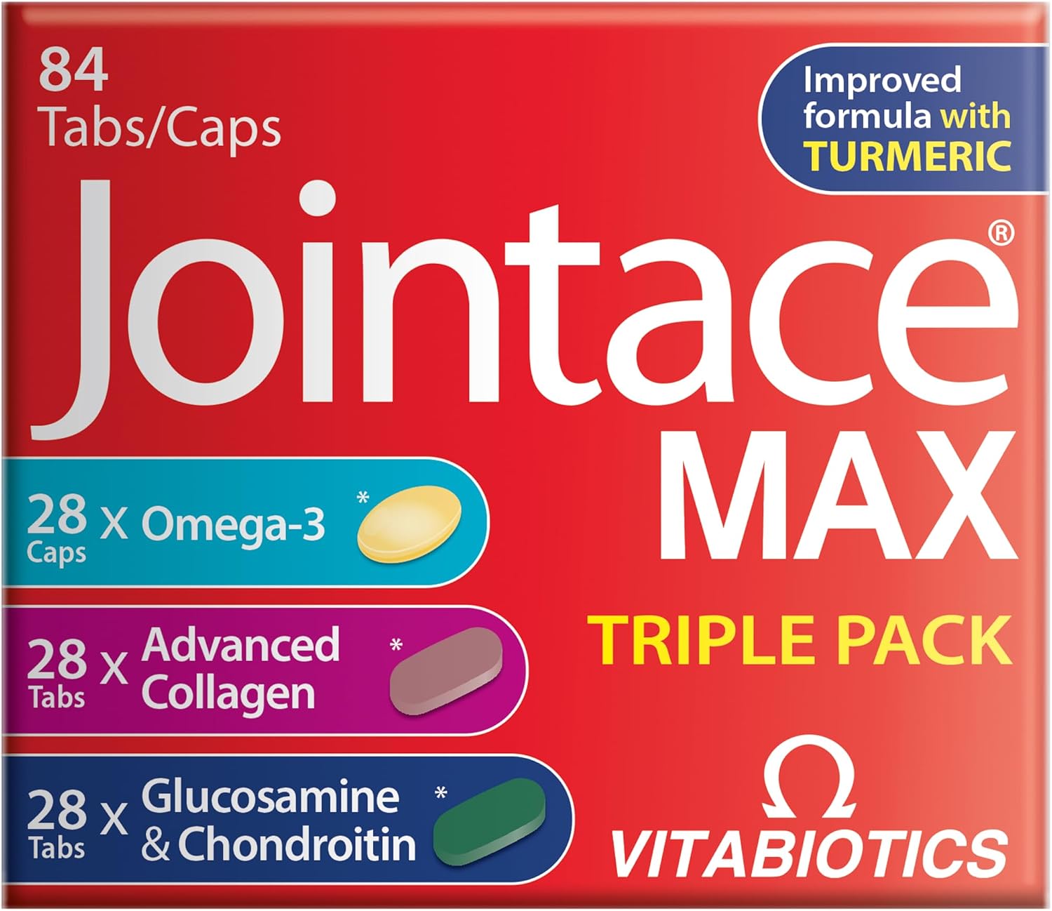 Vitabiotics Jointace Max Tablets – 84 Tablets