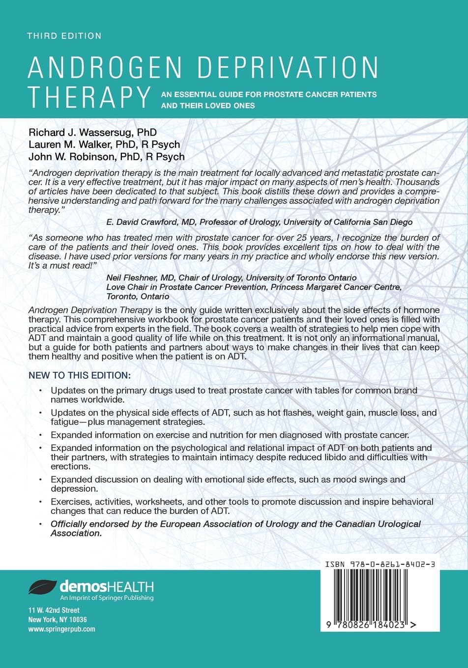 Androgen Deprivation Therapy: An Essential Canadian Guide for Prostate Cancer Patients and Their Loved Ones