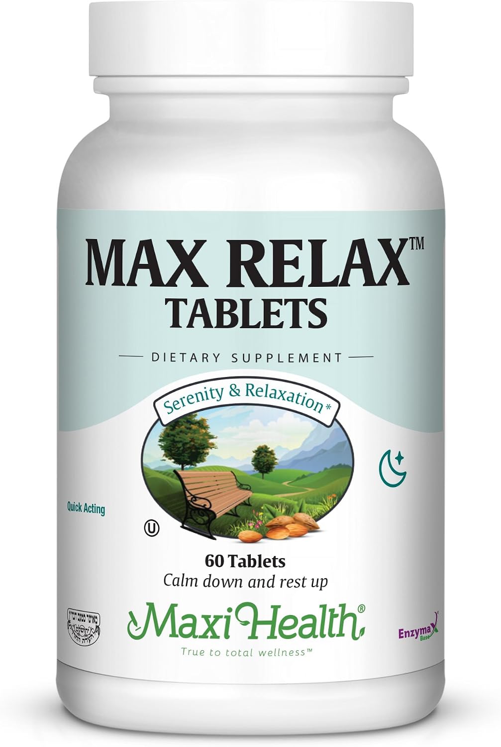 Maxi Health Stress Relief & Mood Support - 60 Tablets