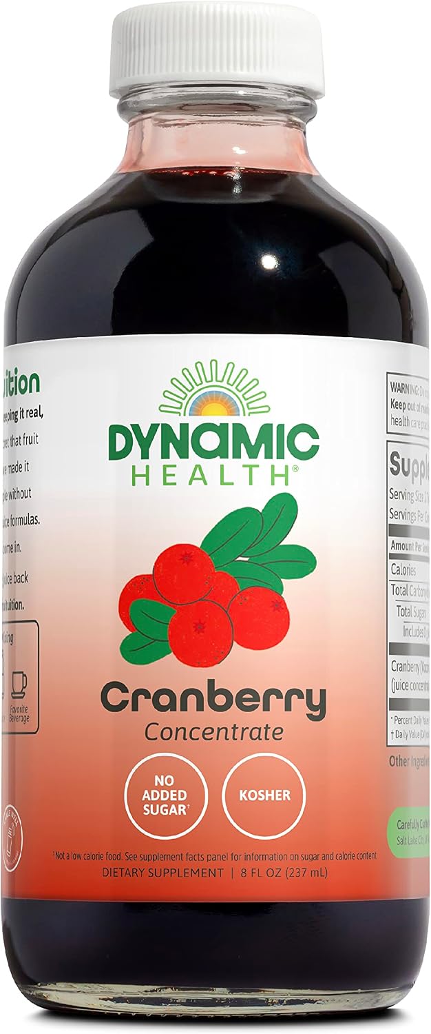 Dynamic Health Pure Black Cherry Unsweetened 100% Juice Concentrate