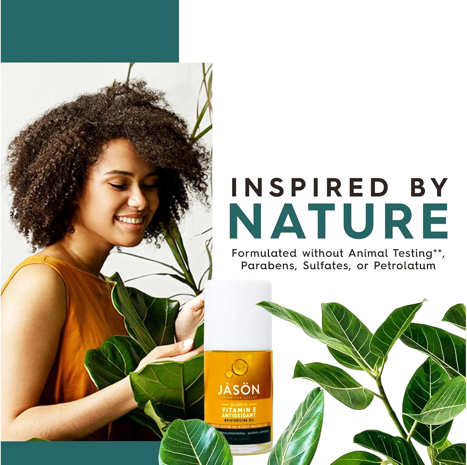 Jason Natural Vitamin E 32000 IU Oil with Wand, 32 ml