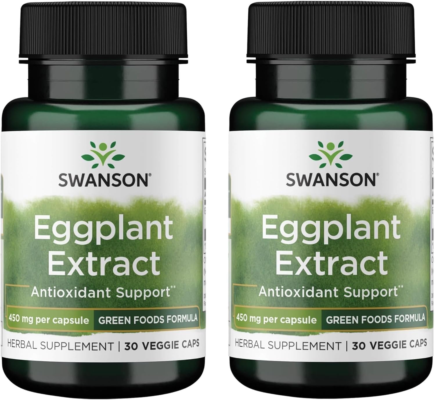 Swanson Eggplant Extract 20:1 450 mg, 30 Vegetable Capsules