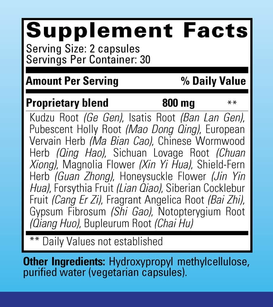 ImmunoPhase Natural Herbal Immune Support – 60 Vegetarian Capsules