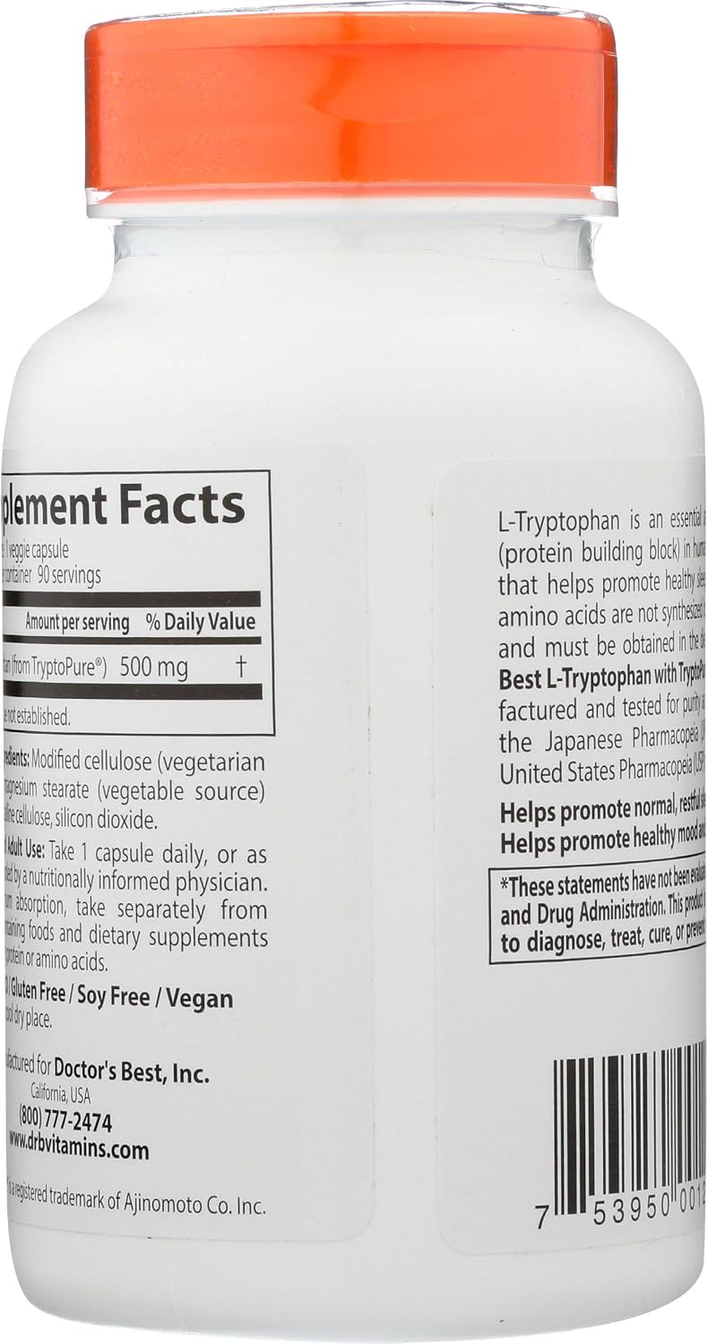 Best L-Tryptophan, 500 mg - görsel 2