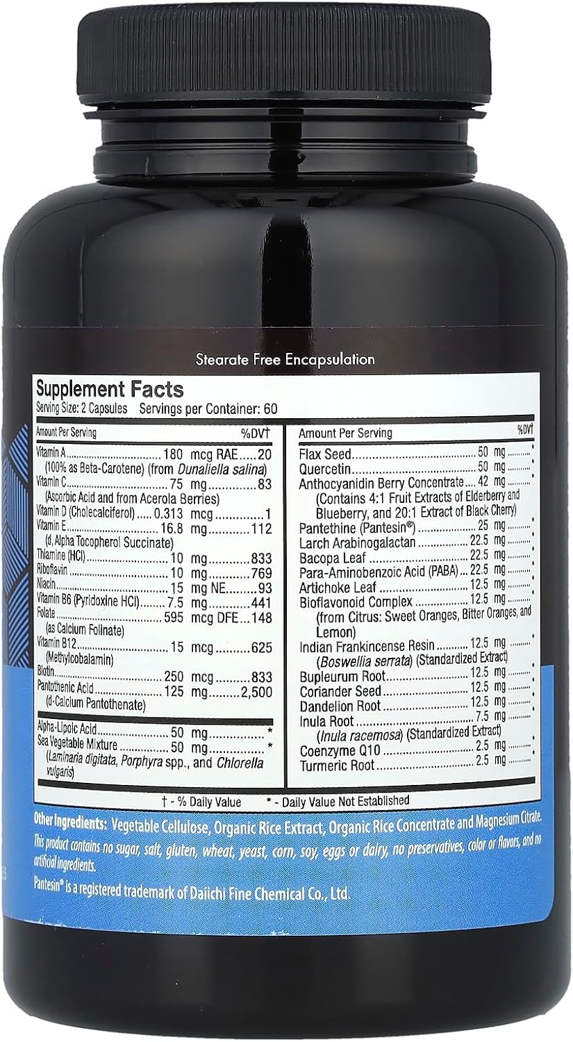 D'Adamo Personalized Nutrition Polyvite A, 120 Capsules