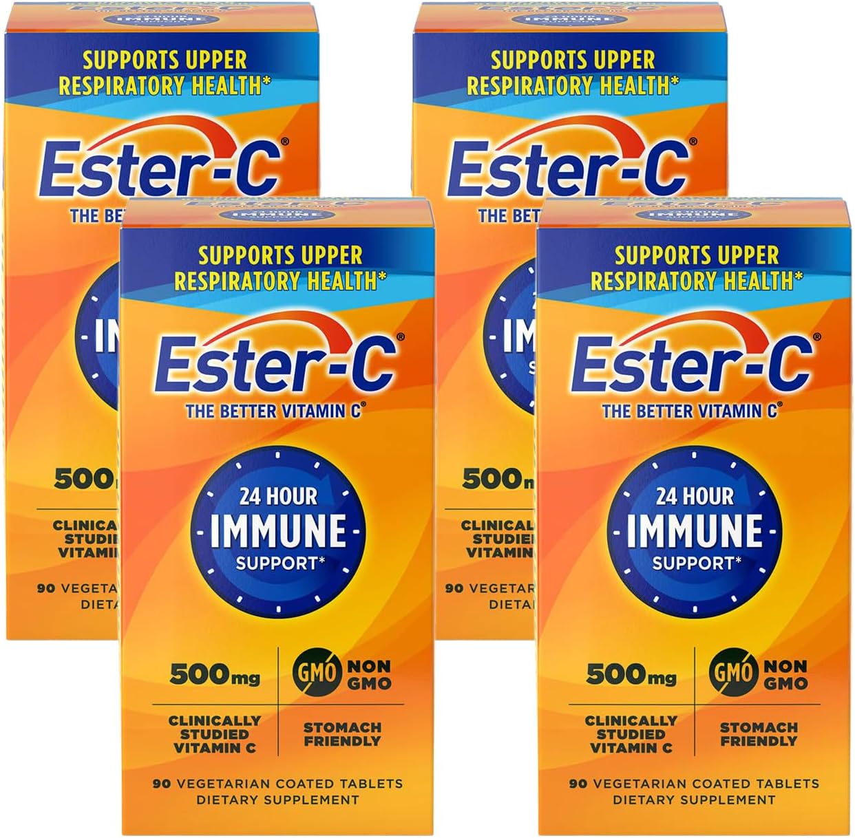 Ester-C Vitamin C 500 mg Tablets, 60 Count
