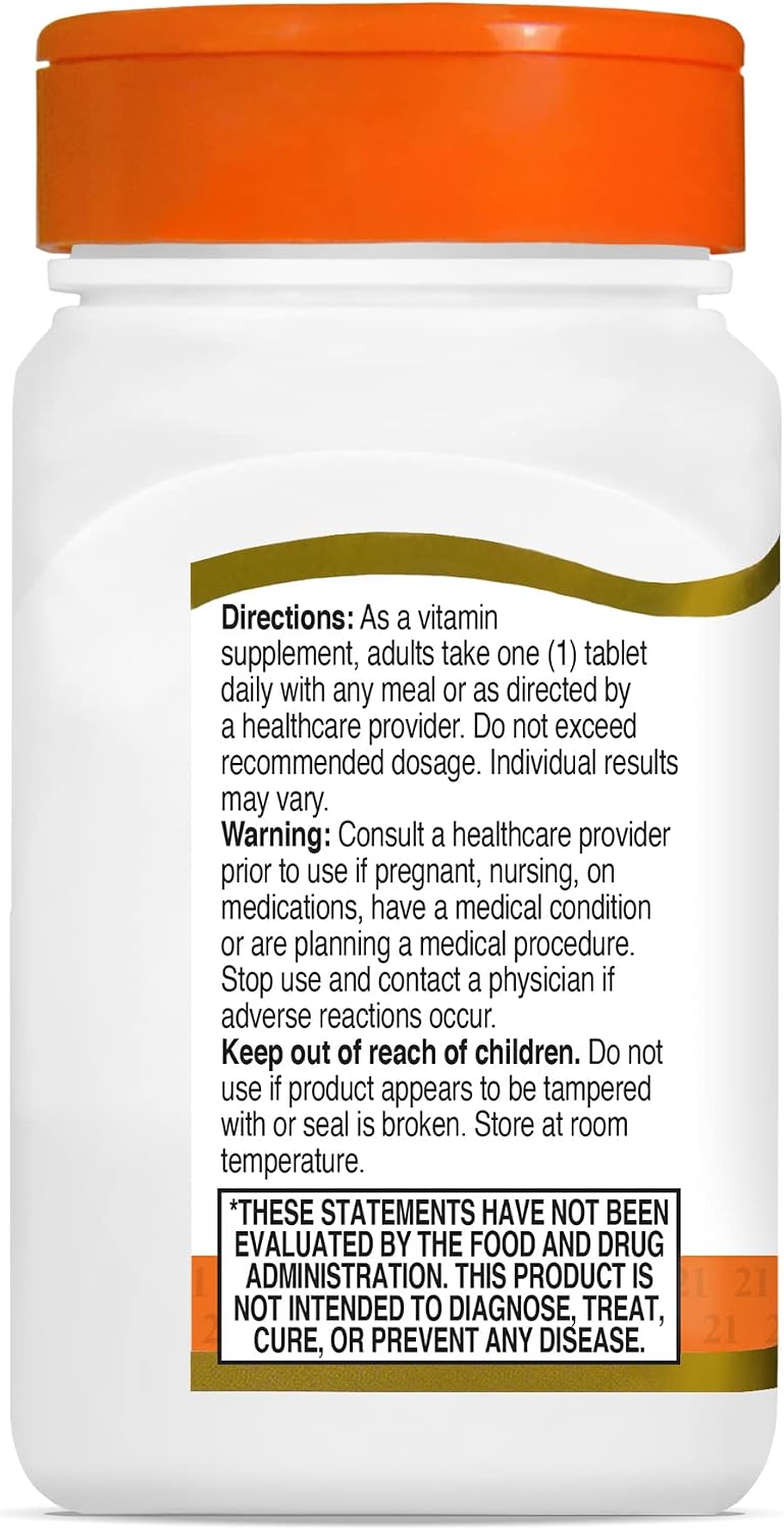 21st Century C 500 mg Tablets, 110 Count (Pack of 3) – Canada