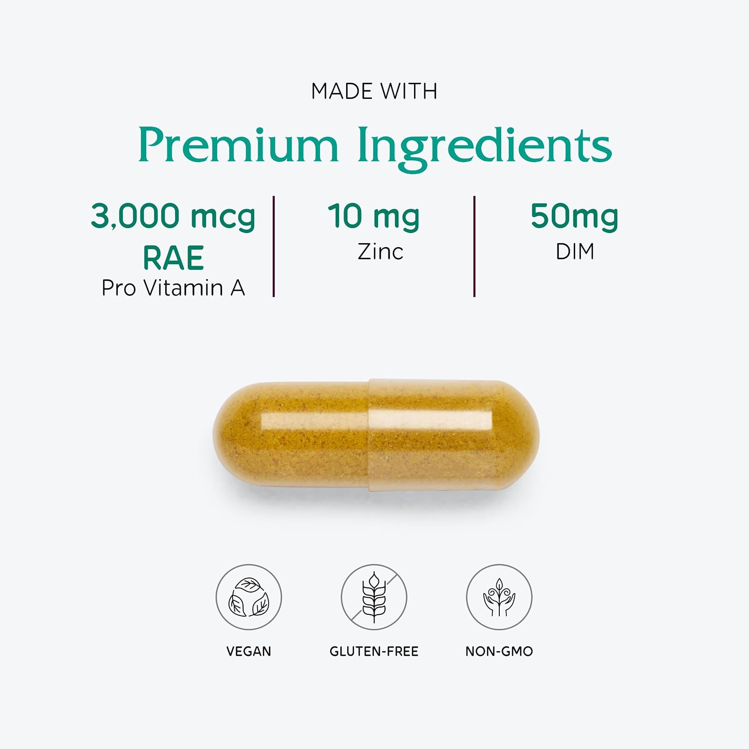 Vitanica OC Companion – Oral Contraceptive Support, Vegan, Non-GMO, 60 Capsules