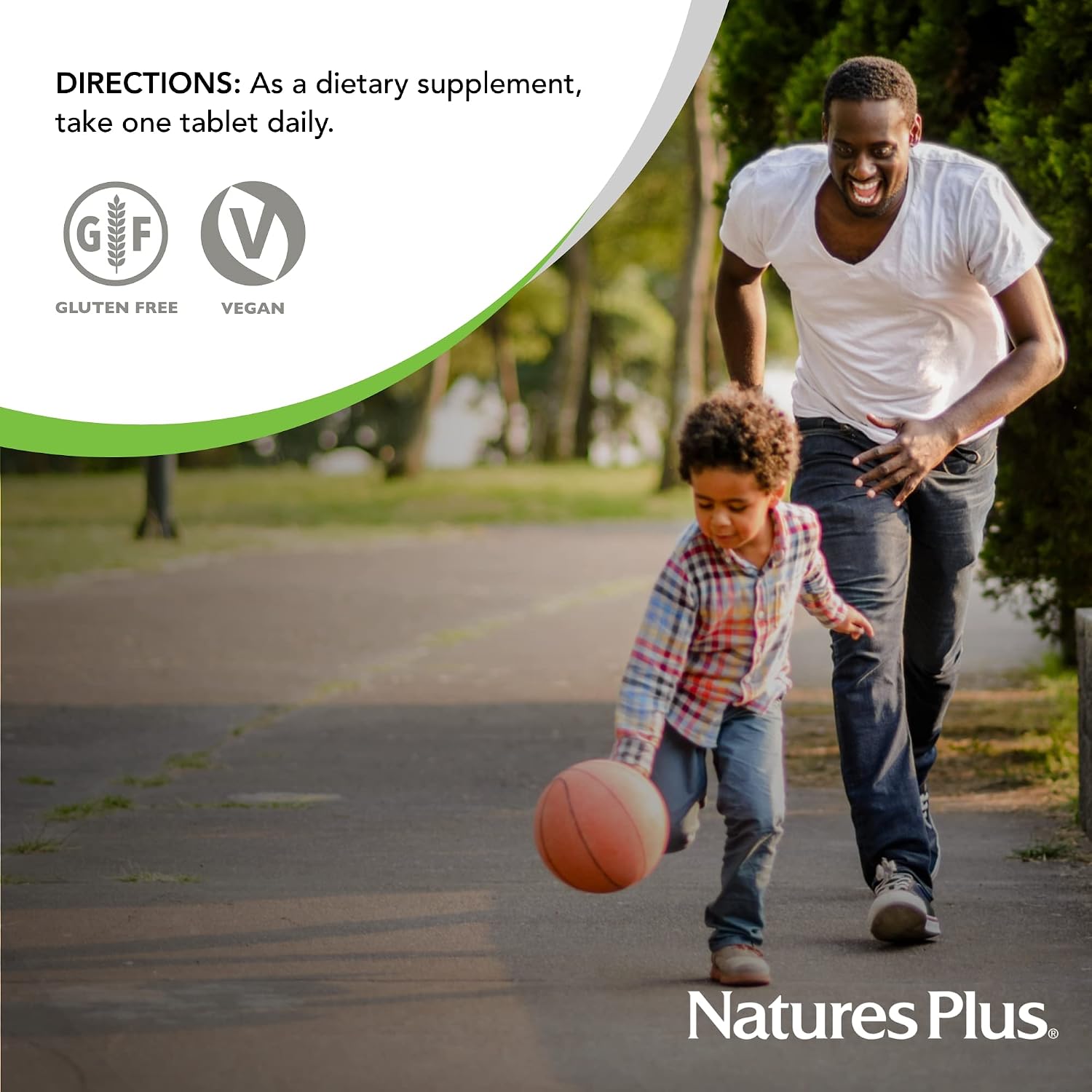 NaturesPlus Adult's Chewable Multivitamin & Mineral Supplement - Pineapple Flavour - 180 Tablets