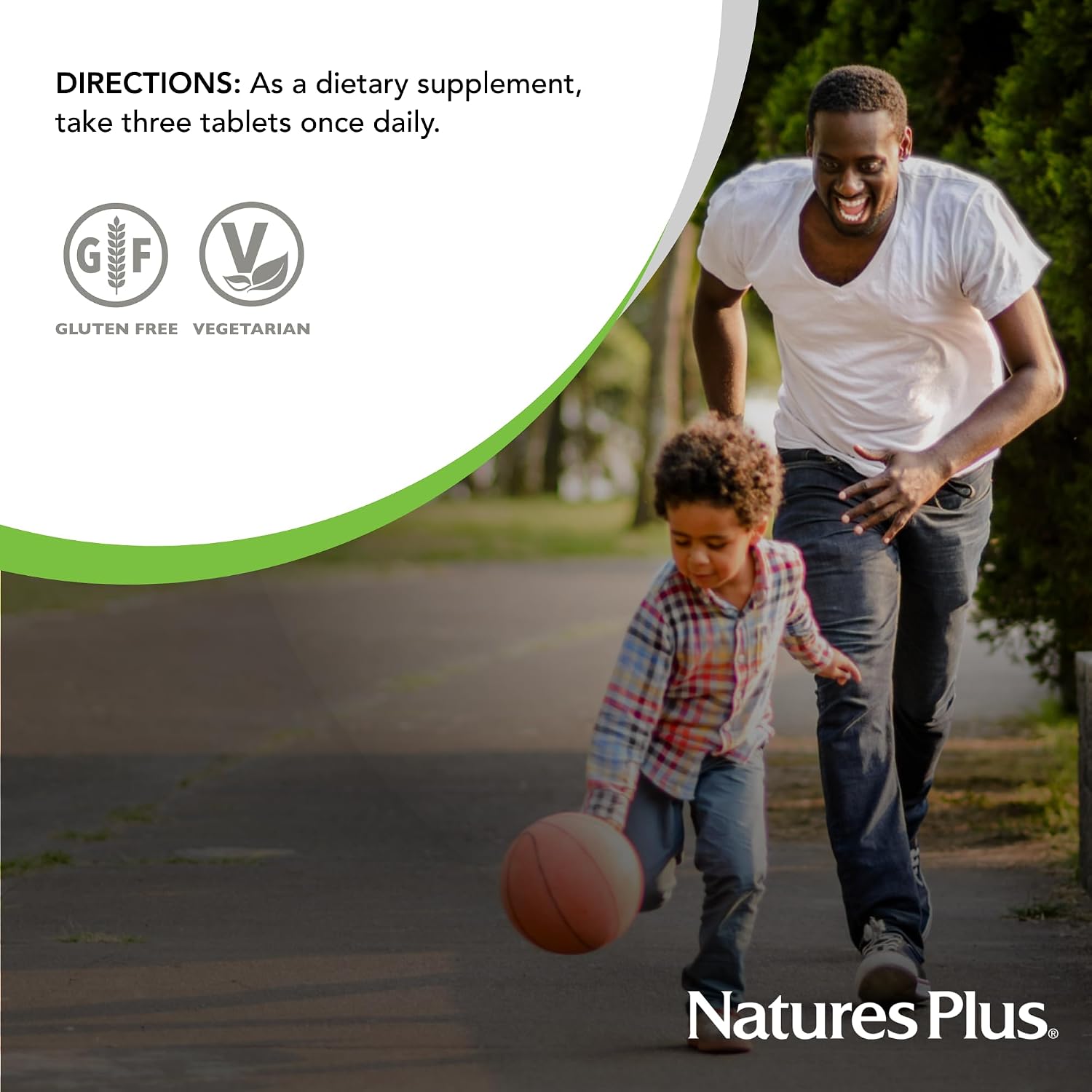 NaturesPlus Source of Life GOLD Chewables - 90 Vegetarian Tablets - Tropical Fruit Flavour - Whole Food Multivitamin Supplement - Gluten Free - 30 Servings