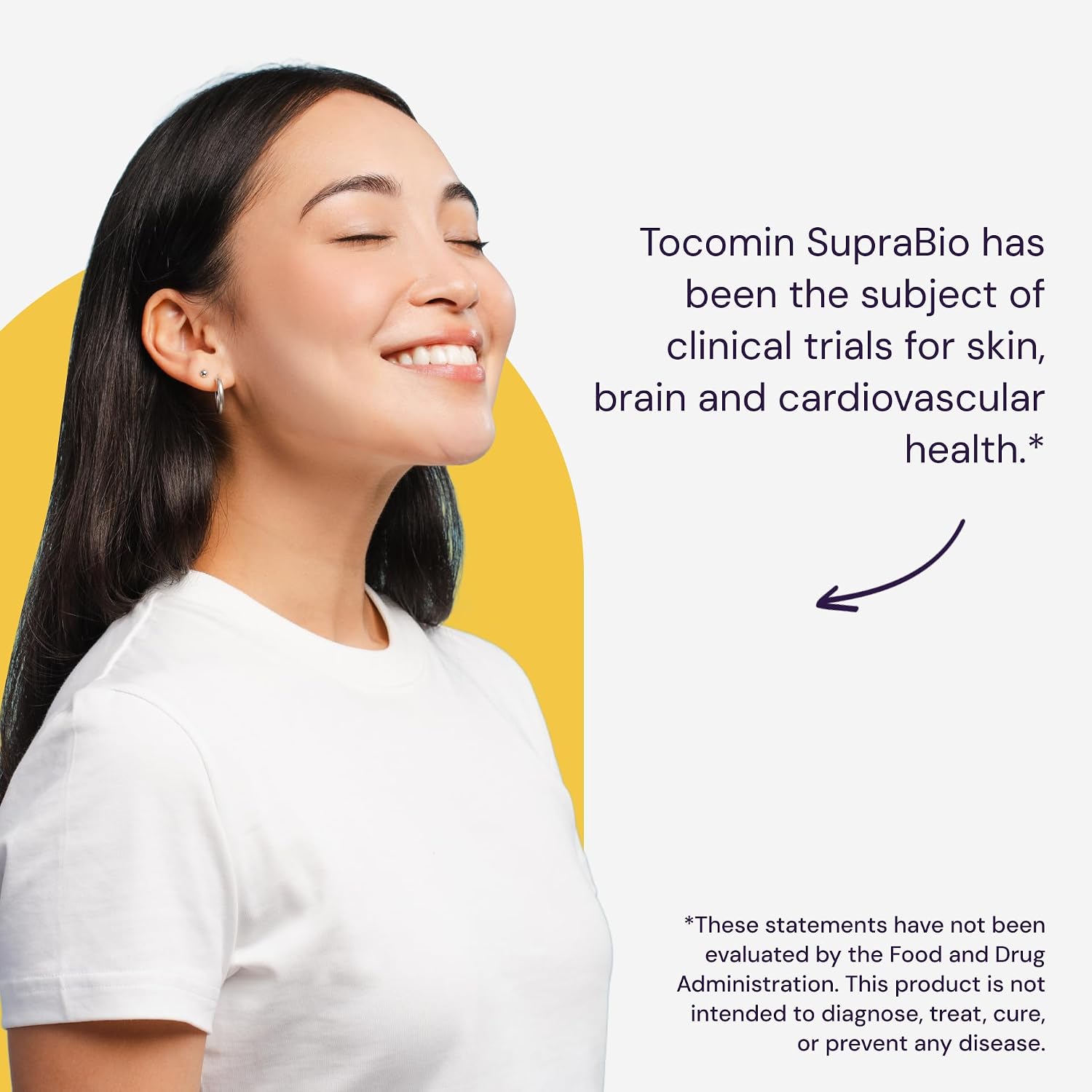 Healthy Origins Tocomin SupraBio (Tocotrienols), 50 mg - Vitamin E Supplement for Heart and Skin Health, 60 Softgels