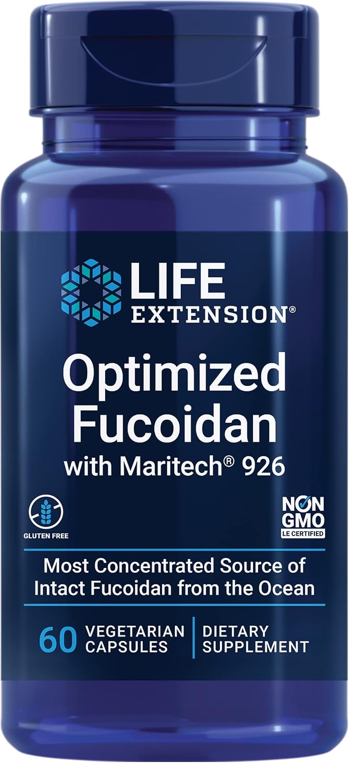 Life Extension Optimised Fucoidan with Maritech® 926, 60 Capsules
