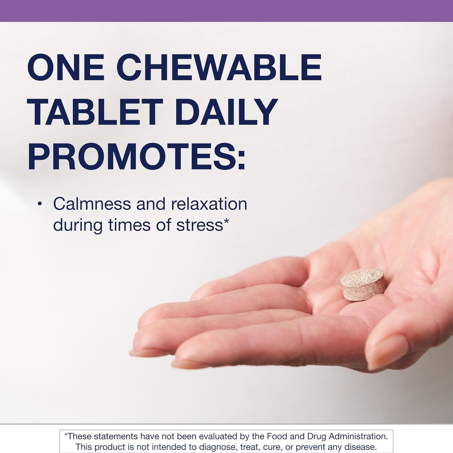 Metagenics NuSera - Chocolate-Flavoured Chewable Stress & Calm Support with Lactium - 30 Tablets