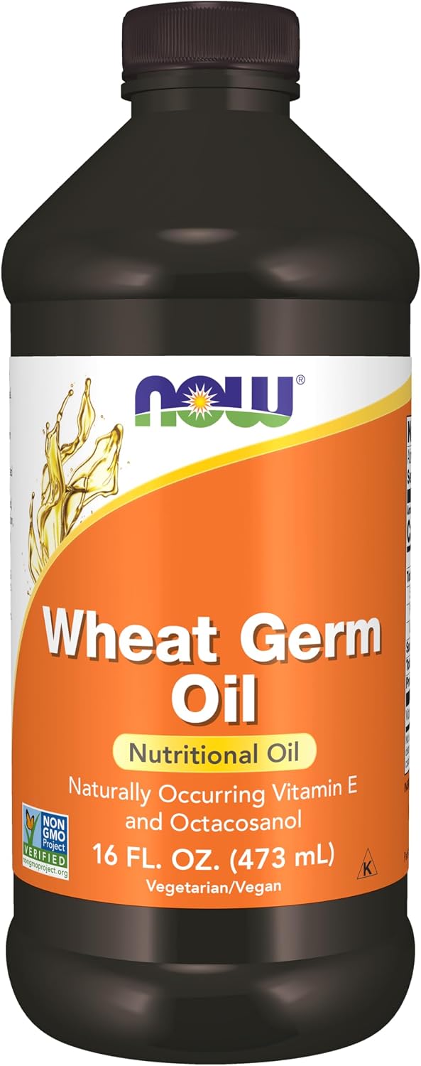 NOW Foods Wheat Germ Oil, 16 oz (473 ml)