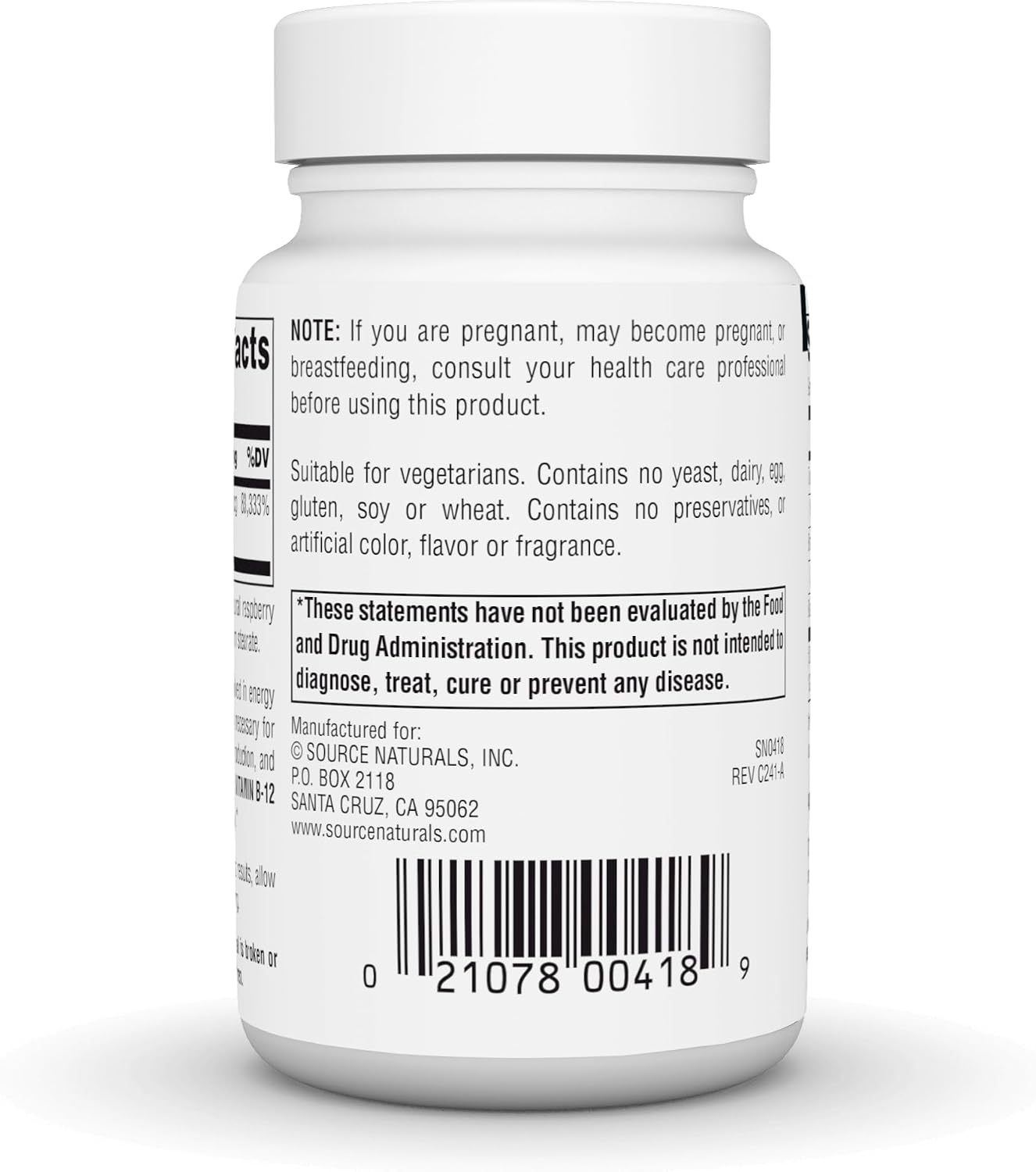 Source Naturals Vitamin B12 2000 mcg Lozenges – 100 Count