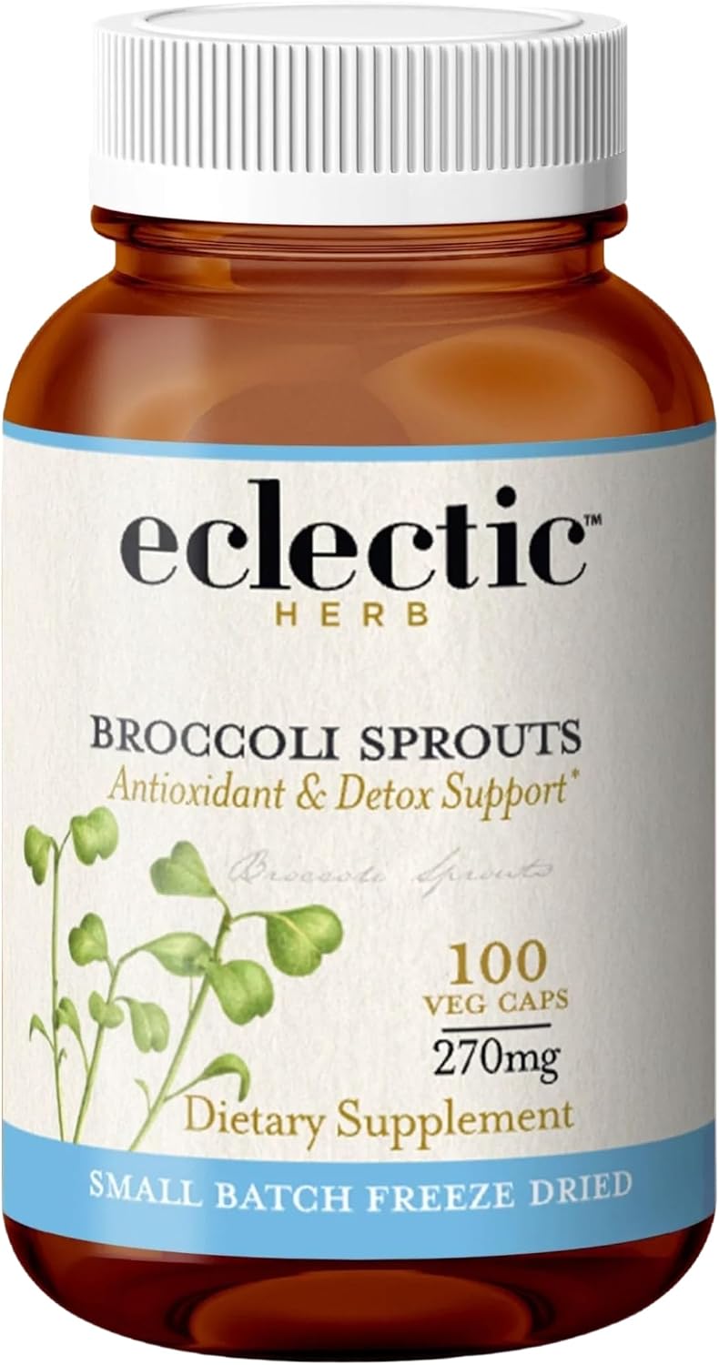 Eclectic Herb Organic Broccoli Sprouts Capsules - 150 Count, 270 mg