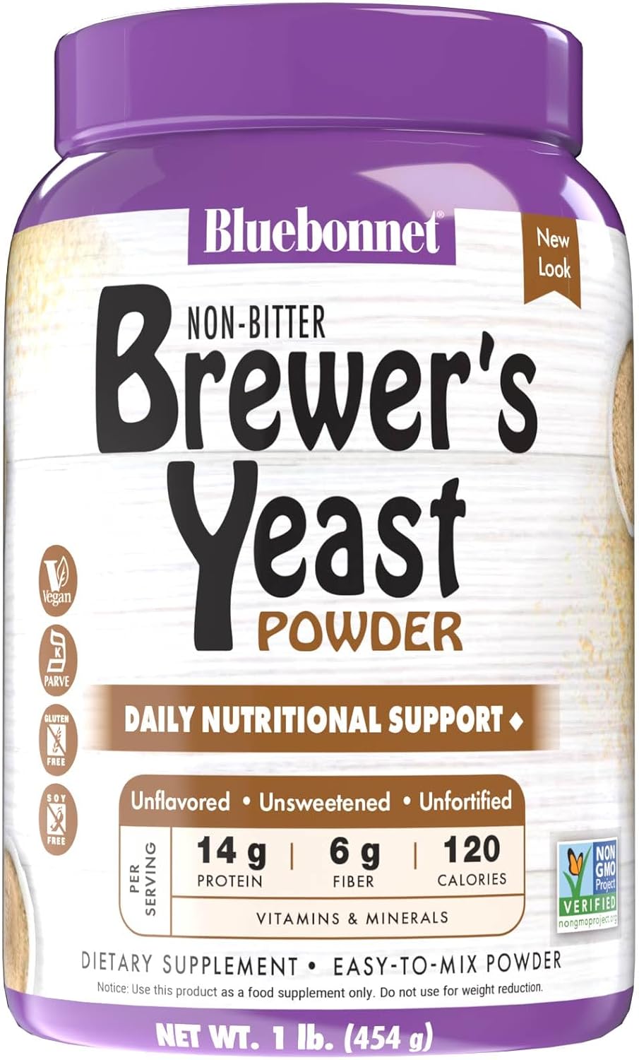 Bluebonnet Nutrition Super Earth Brewers Yeast Powder, 2 lb (907 g)