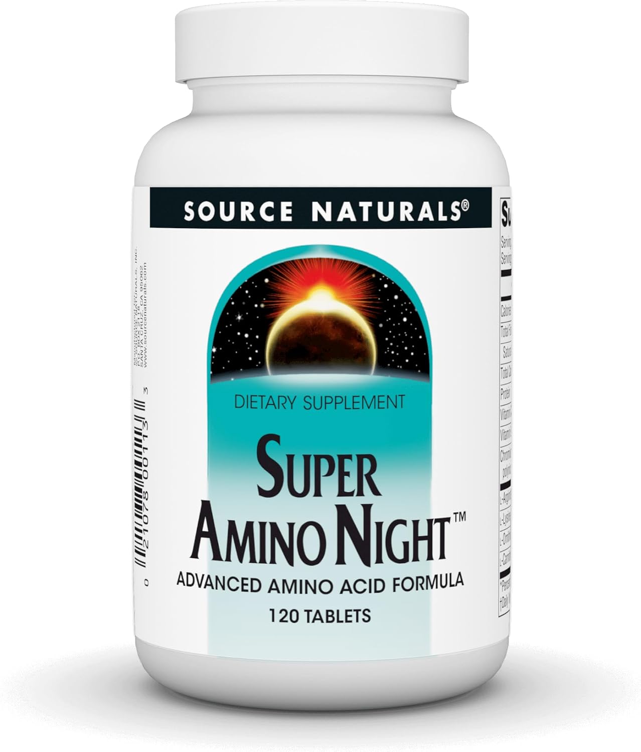 Source Naturals Super Amino Night – Advanced Amino Acid Formula* – 240 Tablets