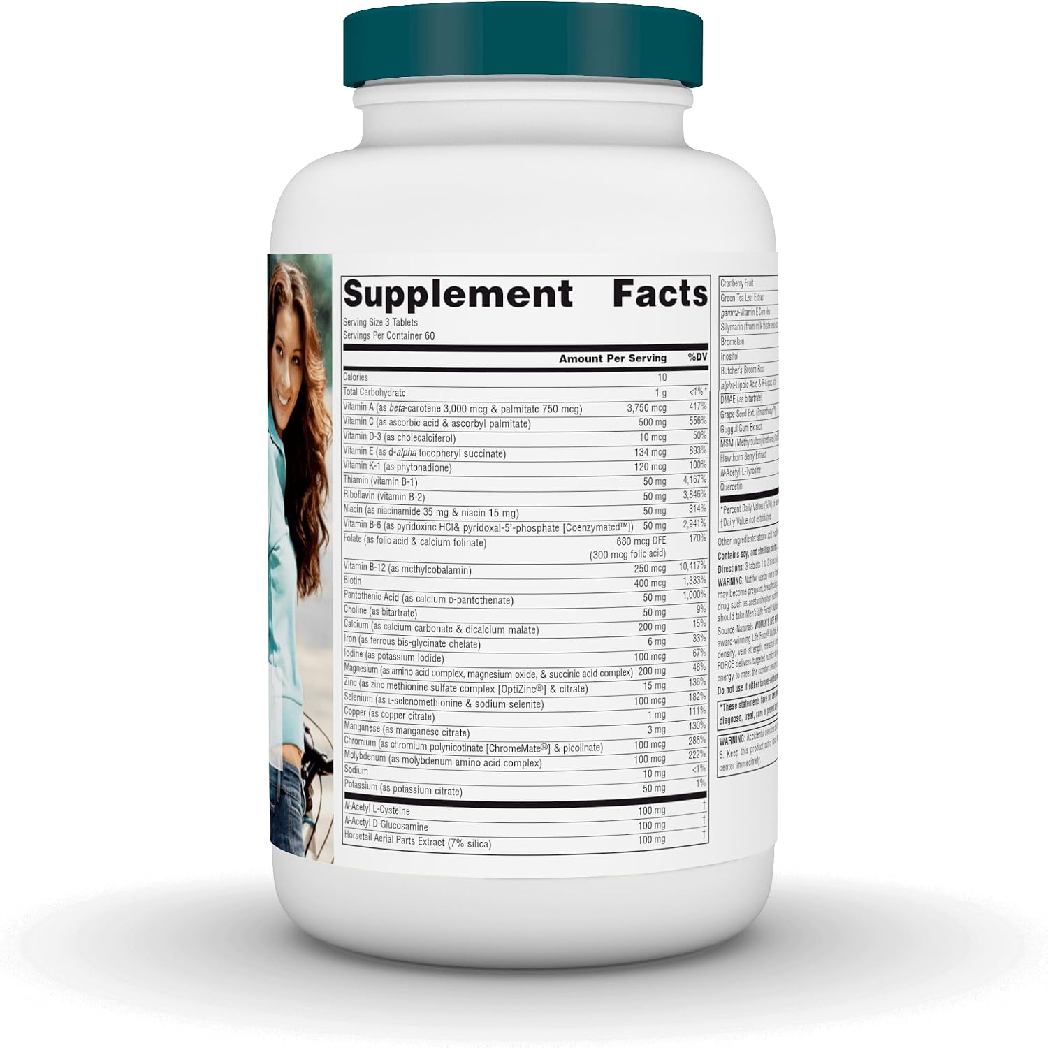 Source Naturals Women's Life Force Multiple Multivitamin - 180 Tablets