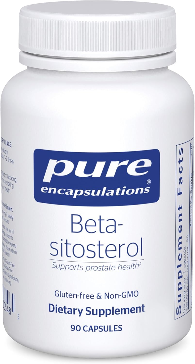 Pure Encapsulations Beta-Sitosterol - 270 Capsules - Urinary Flow Support