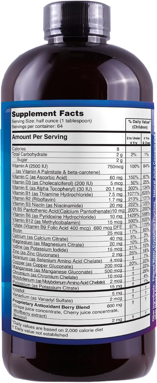 Liquid Children's Super MultiVitamins & Mineral 946 mL