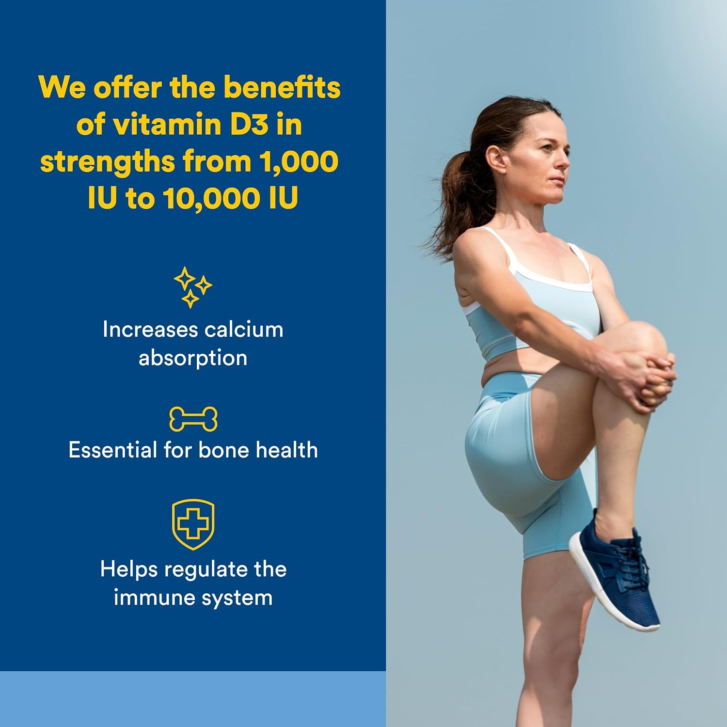 Natural Factors Vitamin D3 2000 IU (50 mcg) - 120 Softgels