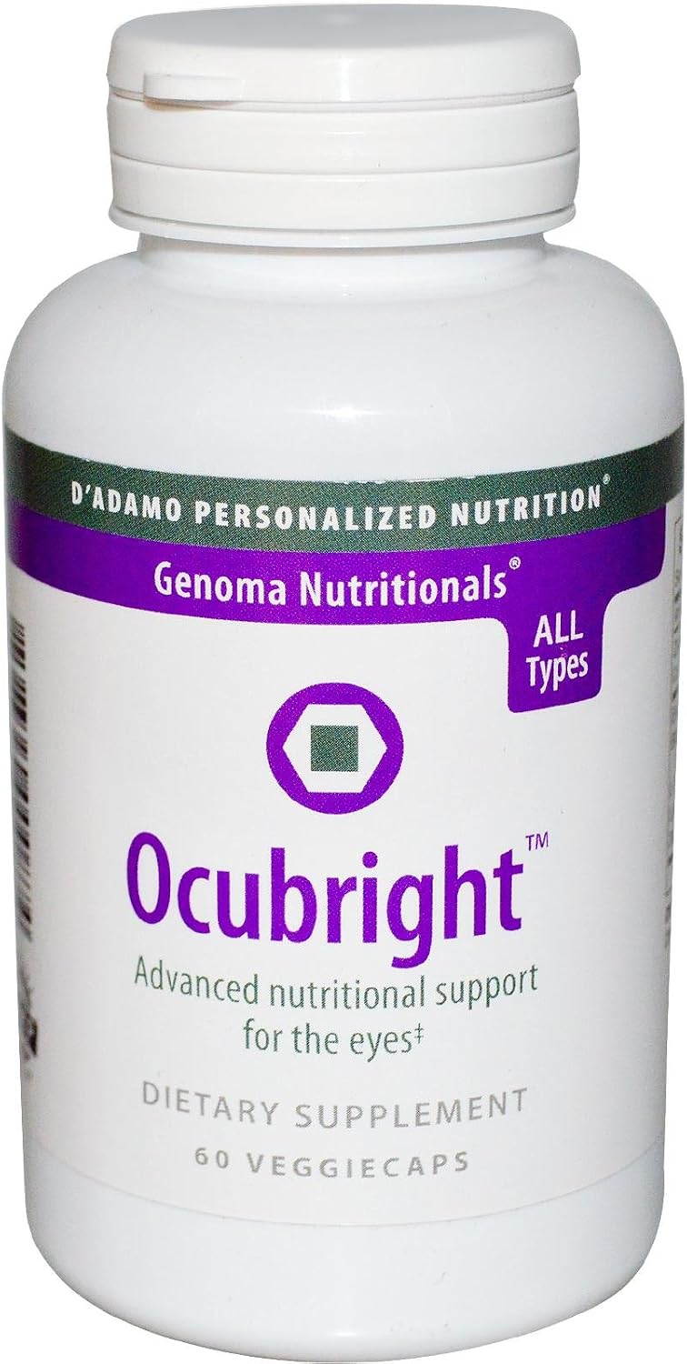 D'Adamo Personalized Nutrition Ocubright, 60 Capsules