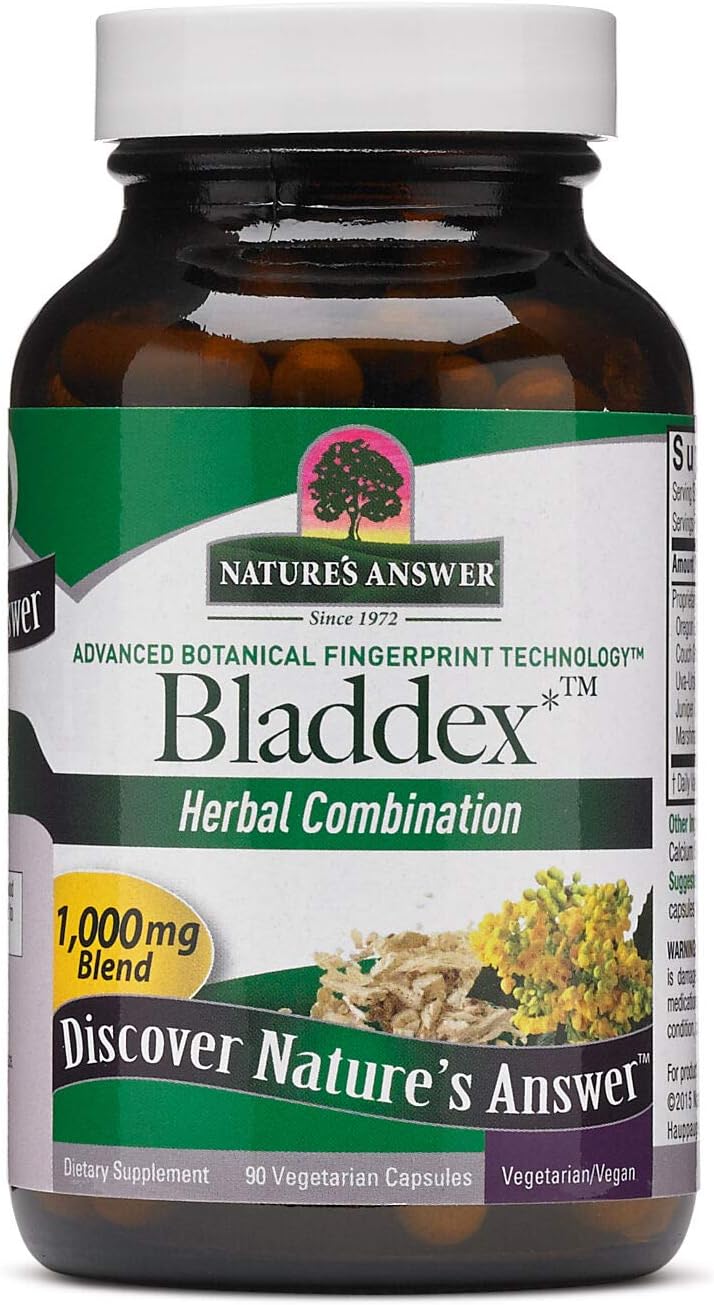 Nature's Answer Bladdex, 90 VegiCaps – Blended Vitamin and Mineral Supplement