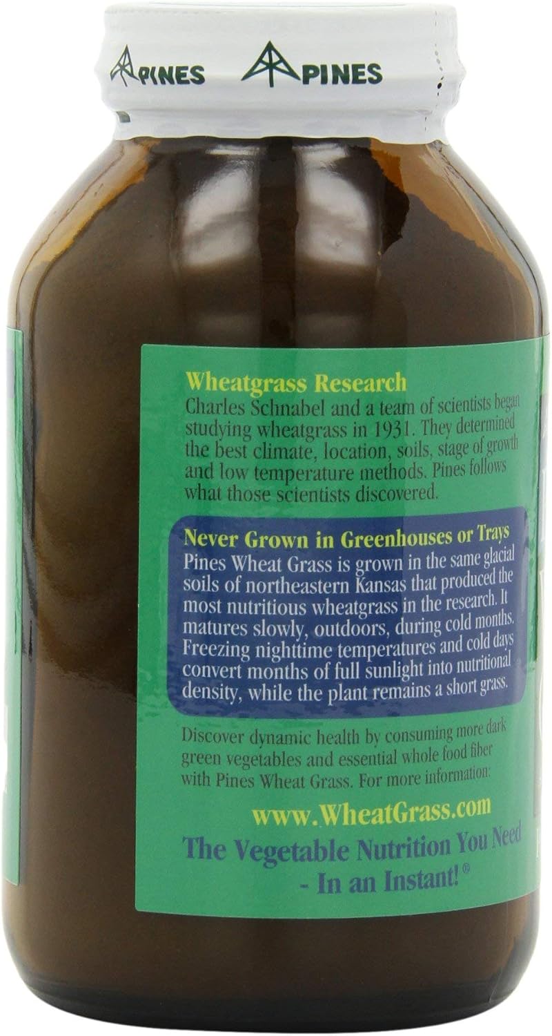 Pines International Wheat Grass Powder - Organic, 283 g