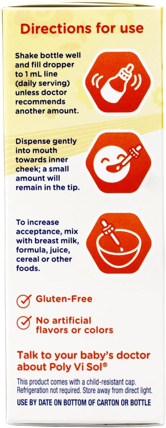 Enfamil Poly-Vi-Sol Multivitamin Drops, 50 mL