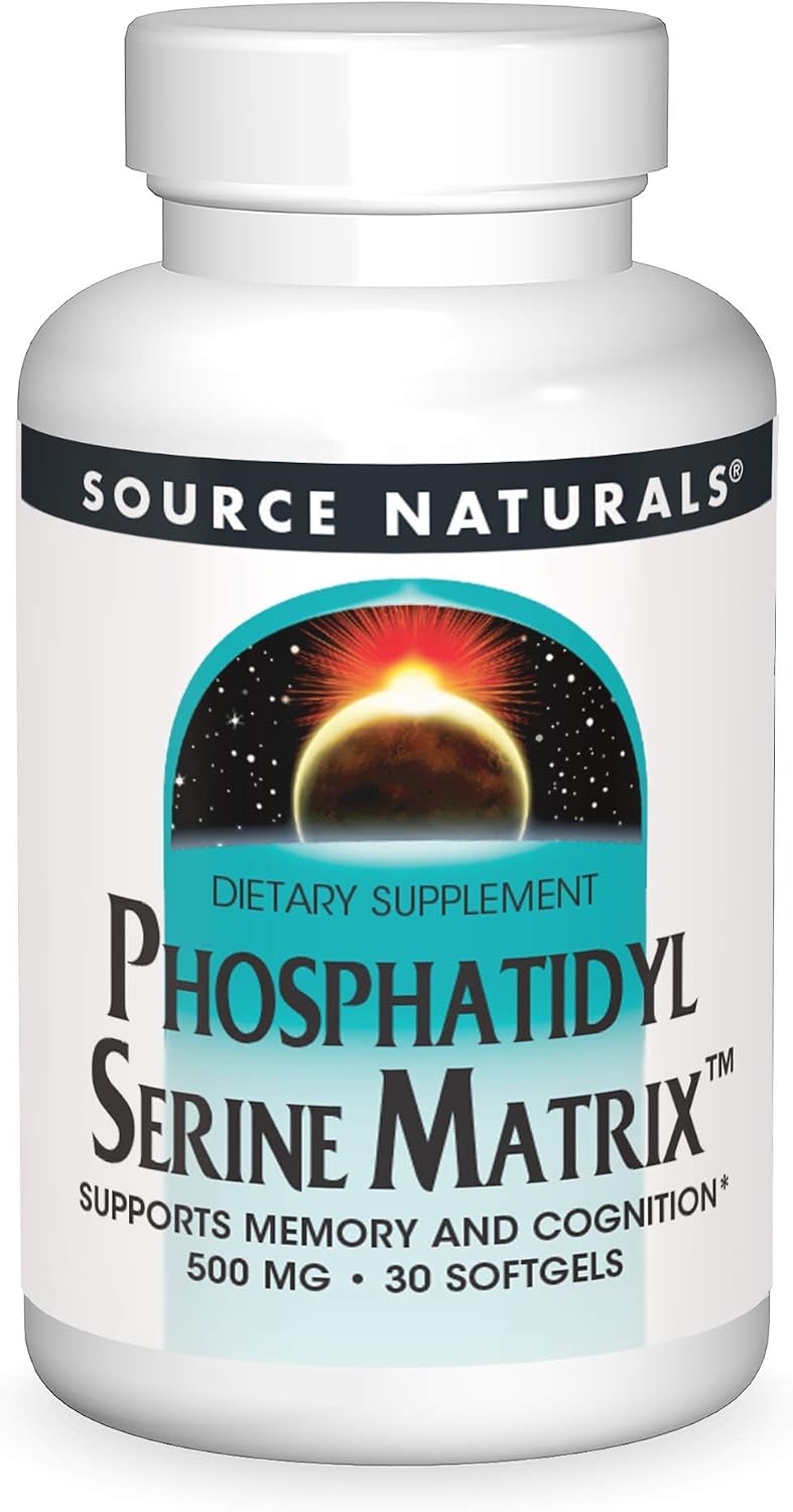 Source Naturals Phosphatidyl Serine Matrix 500 mg - 60 Softgels