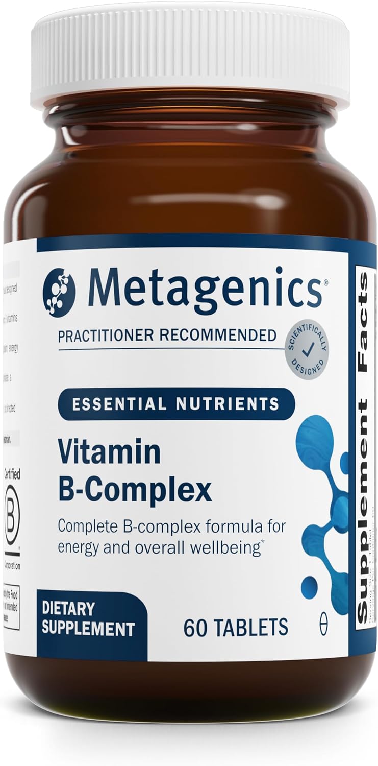 Metagenics Vitamin B-Complex – Active B6 & B12 with Folate, 60 Tablets