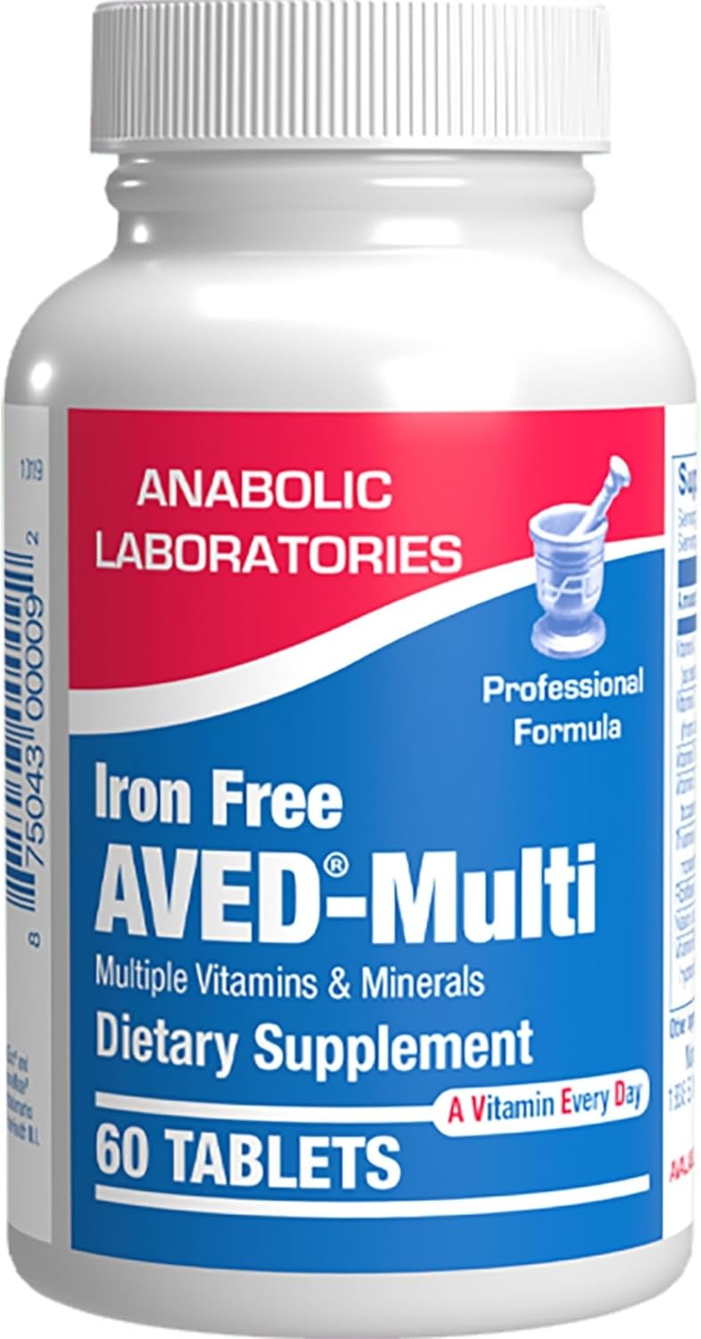 30-In-1 Adult Multivitamin without Iron - Antioxidant Rich Over 50 Multivitamin for Women and Men - görsel 1