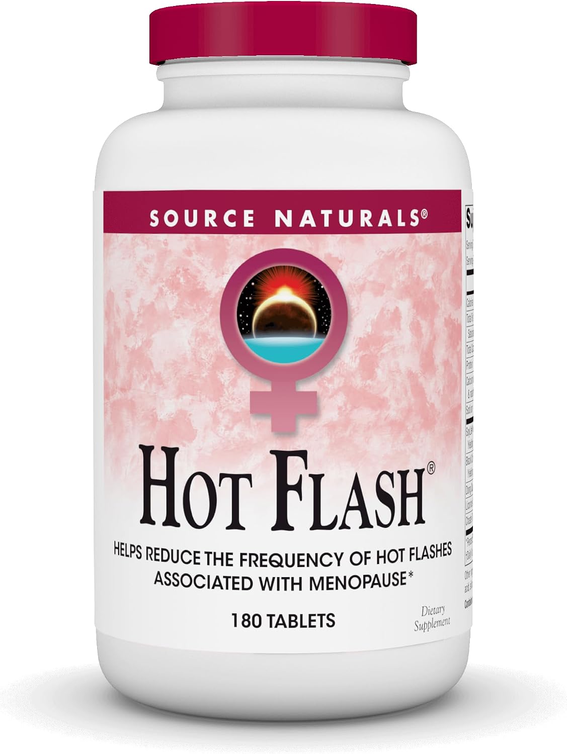 Source Naturals Hot Flash – Helps Reduce Hot Flashes Associated with Menopause – Non-GMO Soy – 45 Tablets