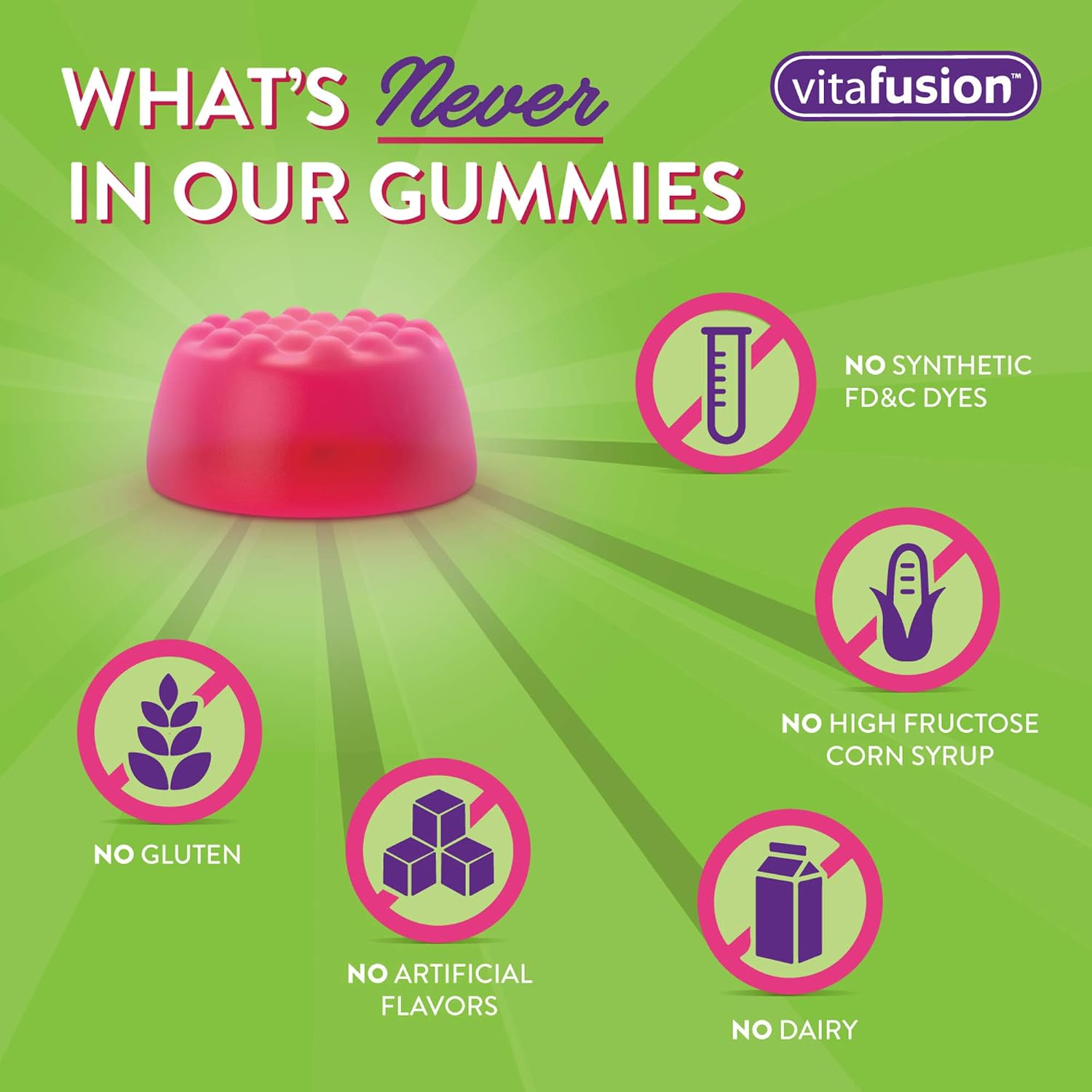 Vitafusion Power C Gummy Vitamins, 70 Count, Pack of 3