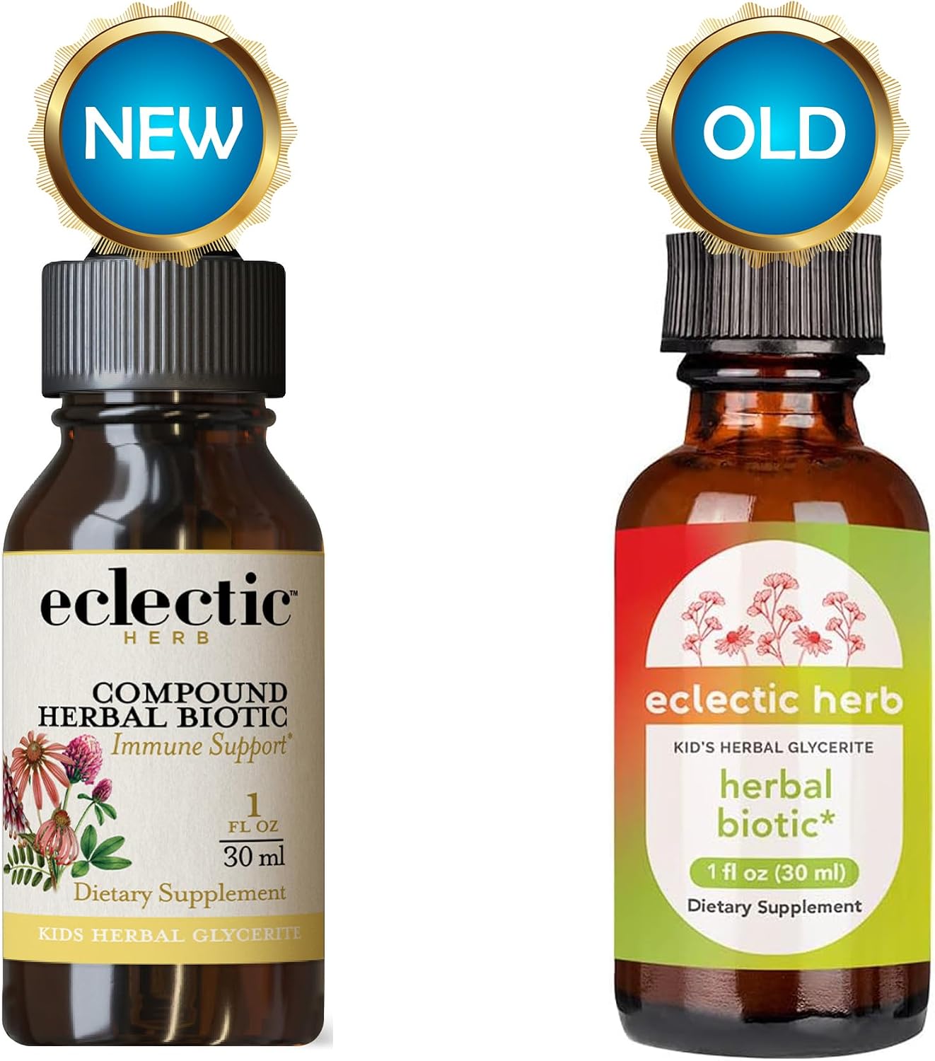 Eclectic Herb Organic Kid's Herbal Biotic - Lemon Lime Flavour - 1 fl oz (30 ml)