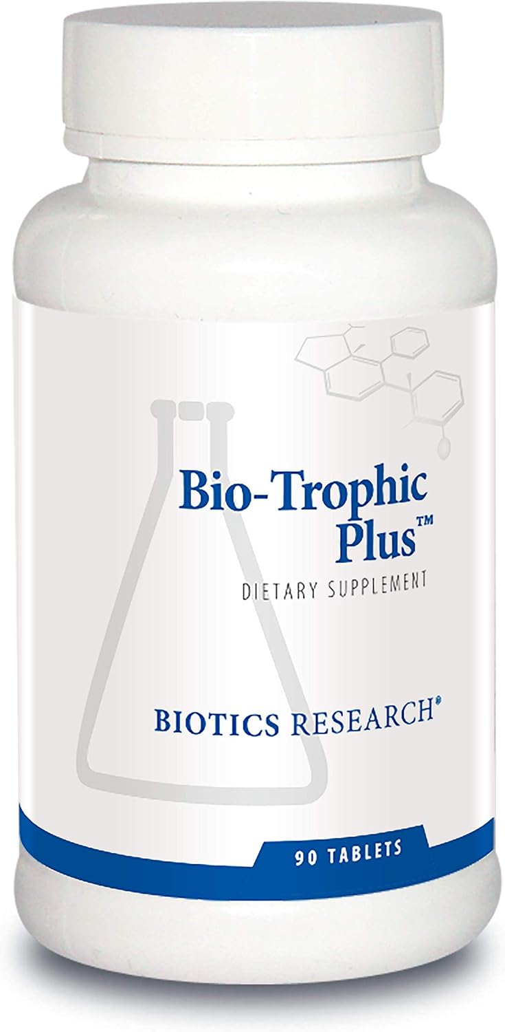 Bio Trophic Plus - Food Form Comprehensive Multivitamin & Mineral Supplement with SOD, Catalase, Organic Beet Concentrate - 90 Tablets - görsel 1