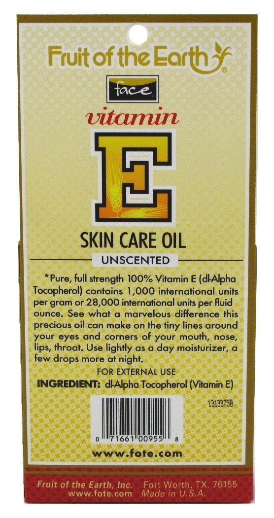 Fruit of the Earth Vitamin E Oil, 15 mL