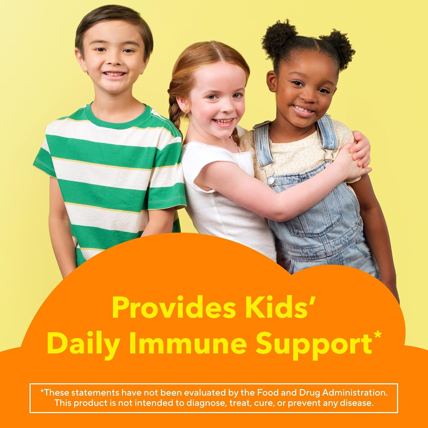 L'il Critters Kids Immune C | Vitamin C and Zinc Gummies | 190 Count | Assorted Fruit Flavors | Gluten- and Dairy-Free Children's Gummy Supplement