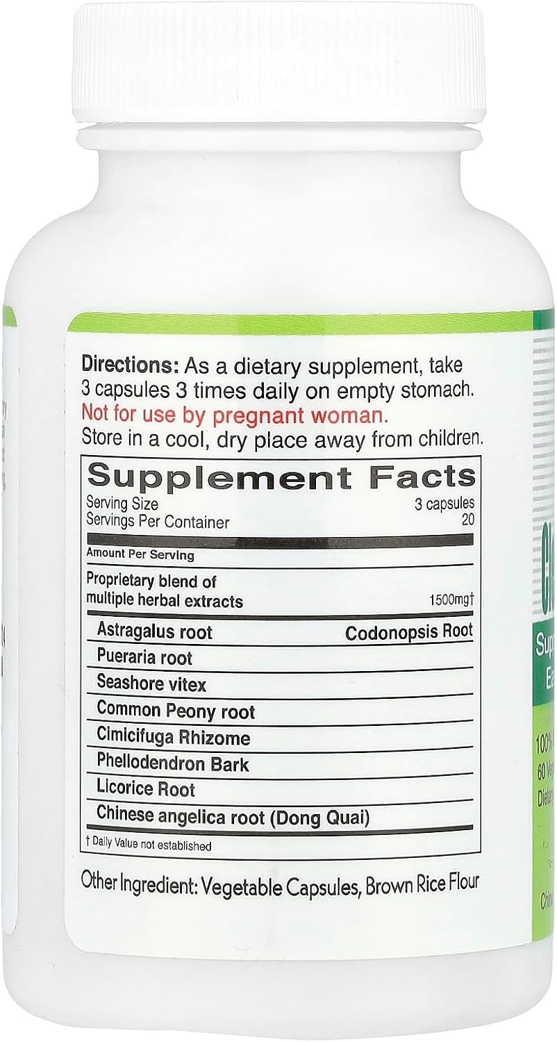 Balanceuticals Clear Eye & Sharp Ear Dietary Supplement Capsules, 500 mg, 60 Count - görsel 2