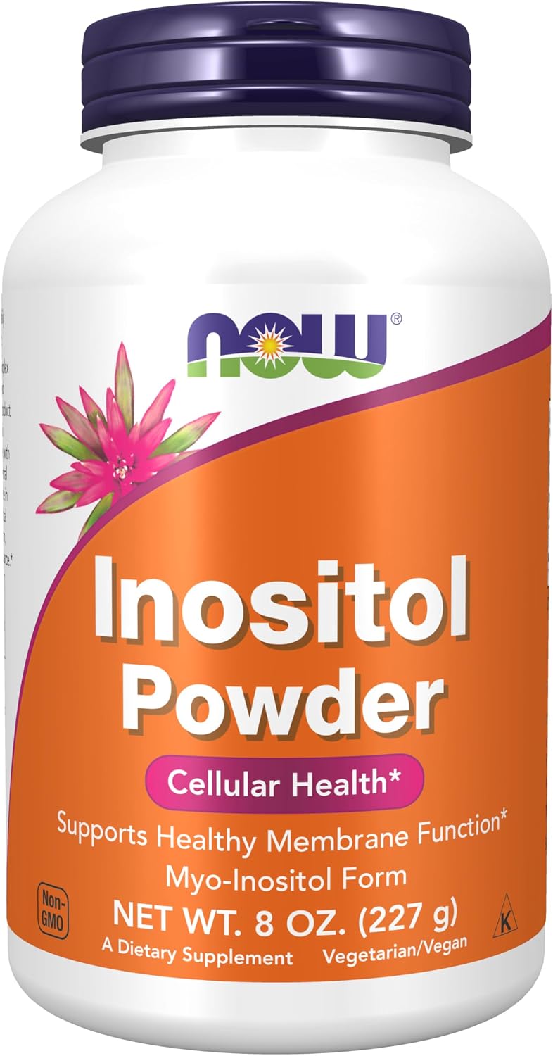 NOW Foods Inositol Powder, Myo-Inositol, 227 g