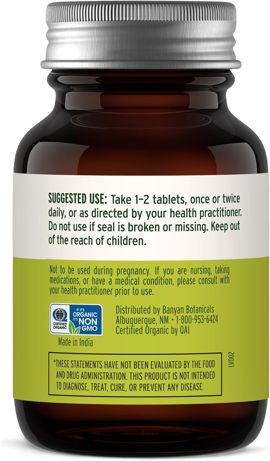 Banyan Botanicals Kanchanar Guggulu Tablets – Organic Lymph Support – 90 Tablets - görsel 8