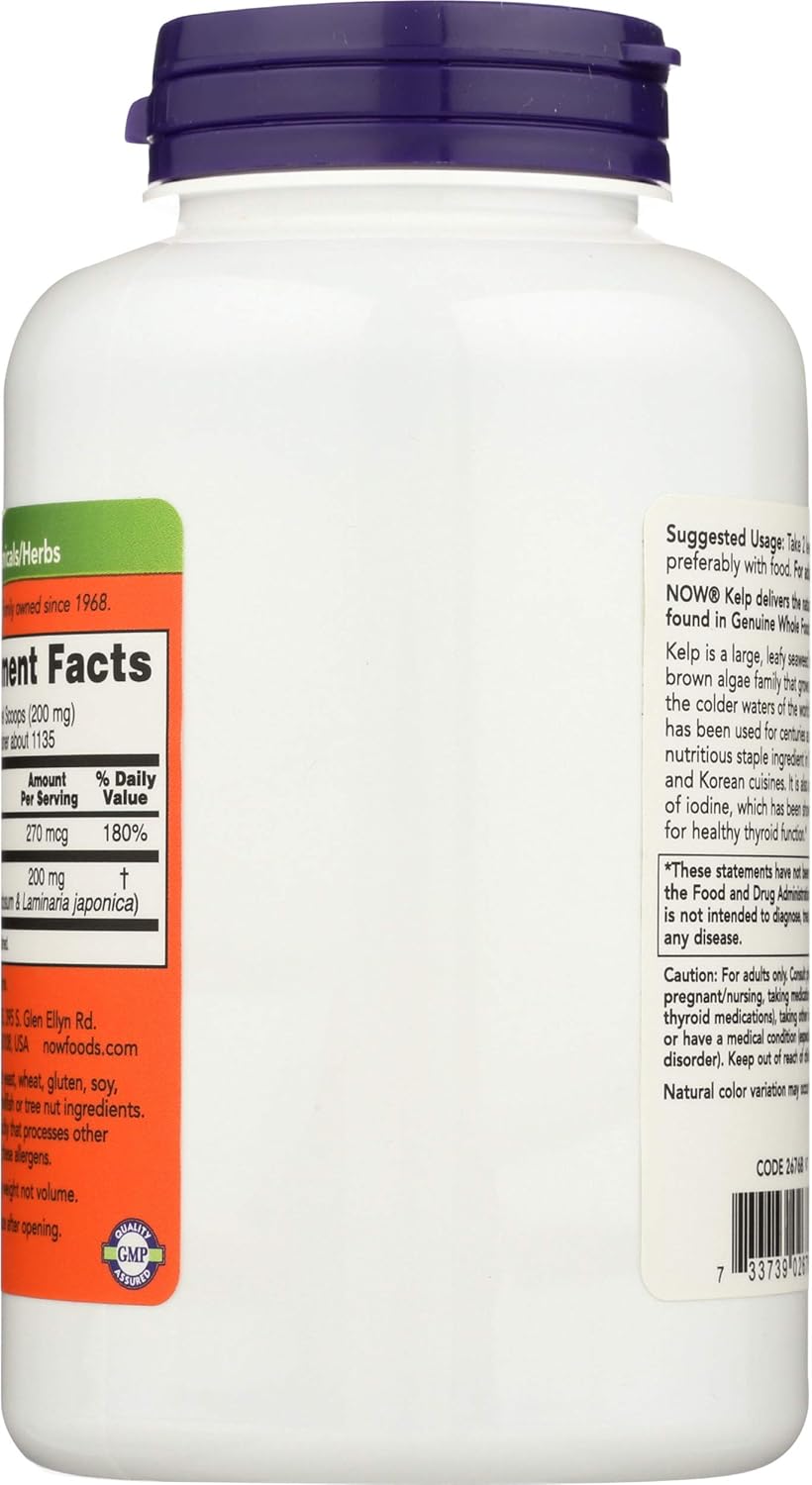 NOW Foods Norwegian Kelp Powder, 226 g