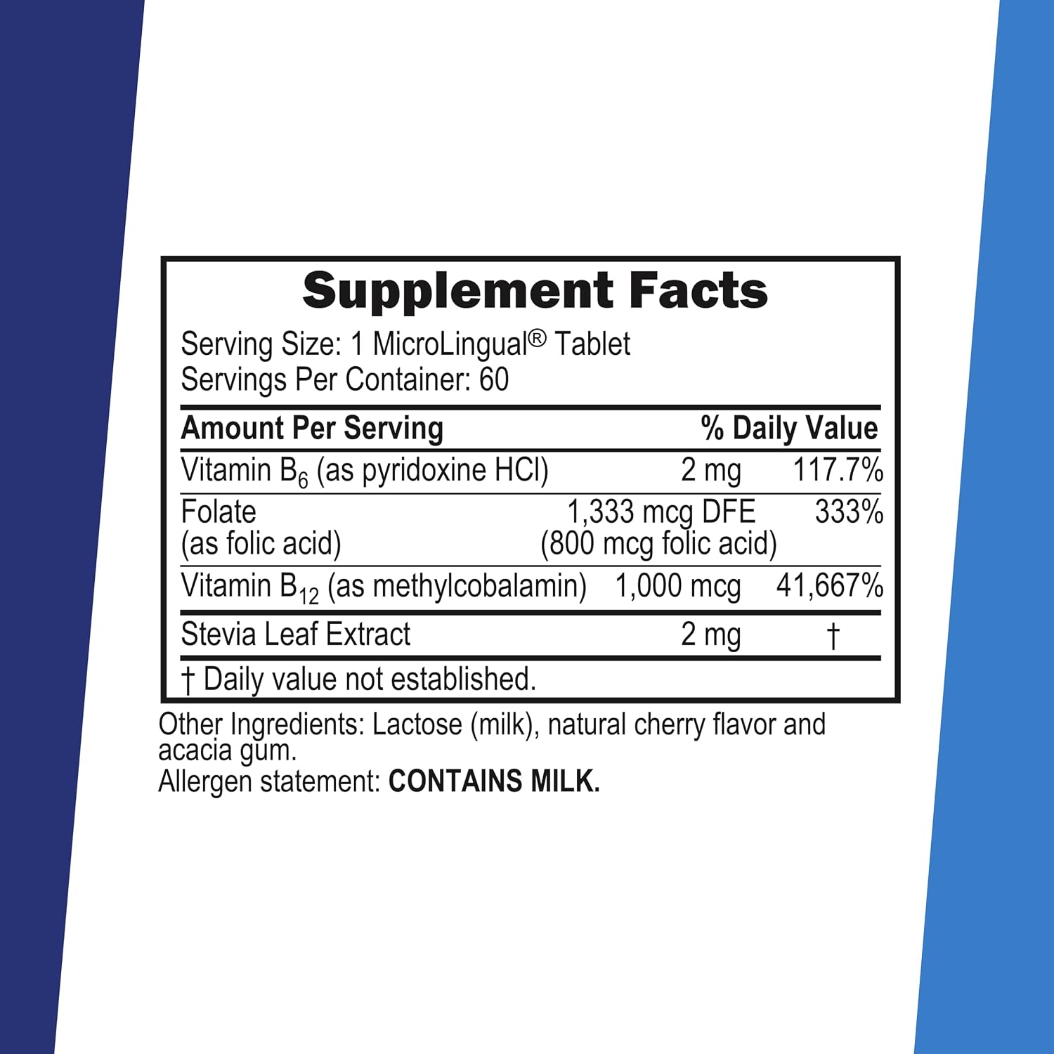 Superior Source No Shot B12 Methylcobalamin 1000 mcg with B6 & Folic Acid