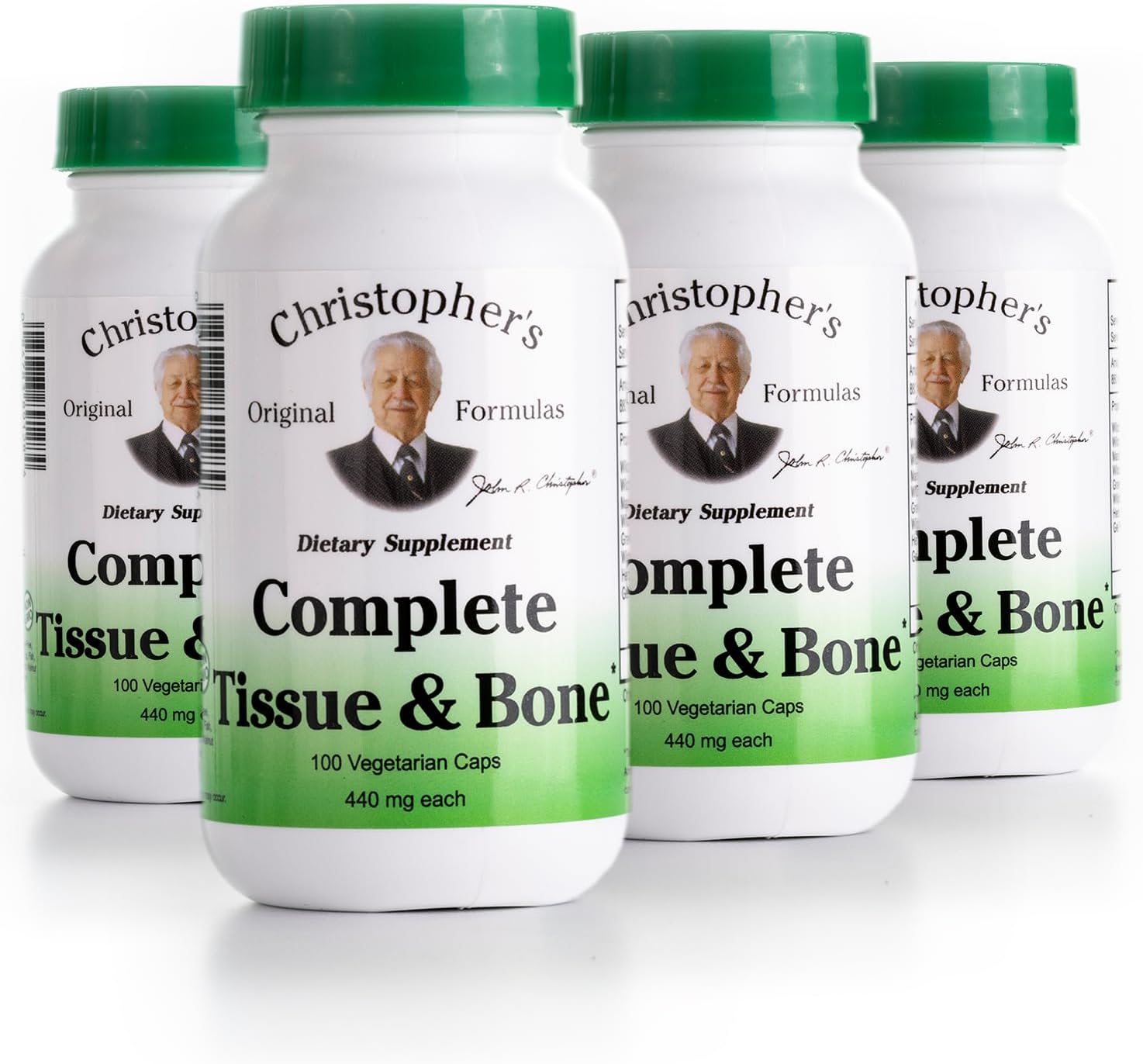 Christopher's Original Formulas Complete Tissue & Bone Formula – 100 Veg Caps